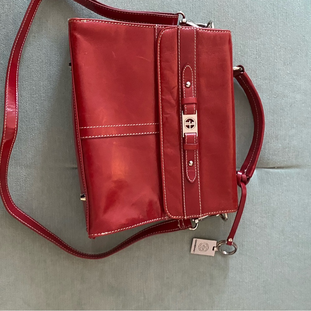 Red Leather Bag
